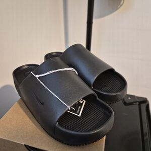 Nike Women's Black Slide Sandals